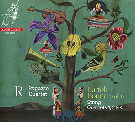 Bela Bartok - Ragazze Quartet: Bartók Bound - CD