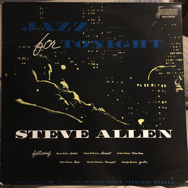 Steve Allen - Jazz For Tonight - Used Vinyl Record
