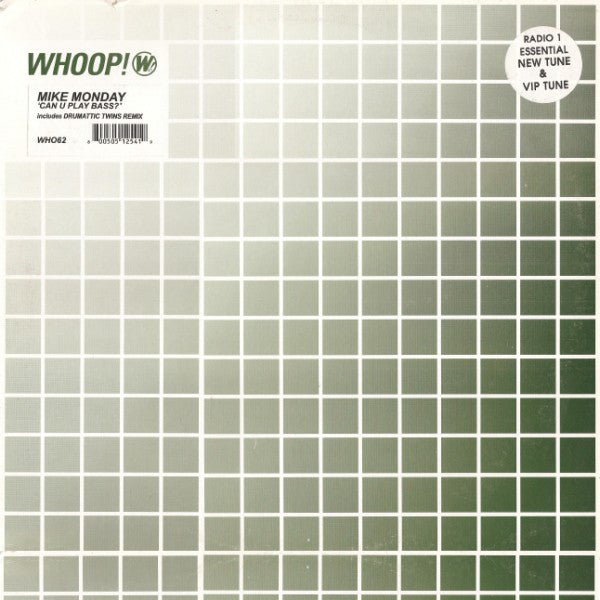 Mike Monday - Can U Play Bass? - Used Vinyl Record 12"