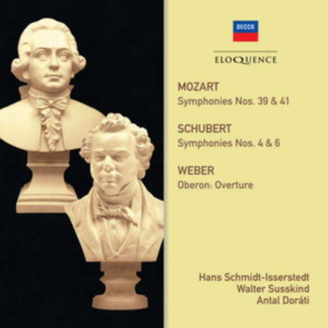 HANS SCHMIDT-ISSERST - MOZART SCHUBERT SYMPHONIES - CD