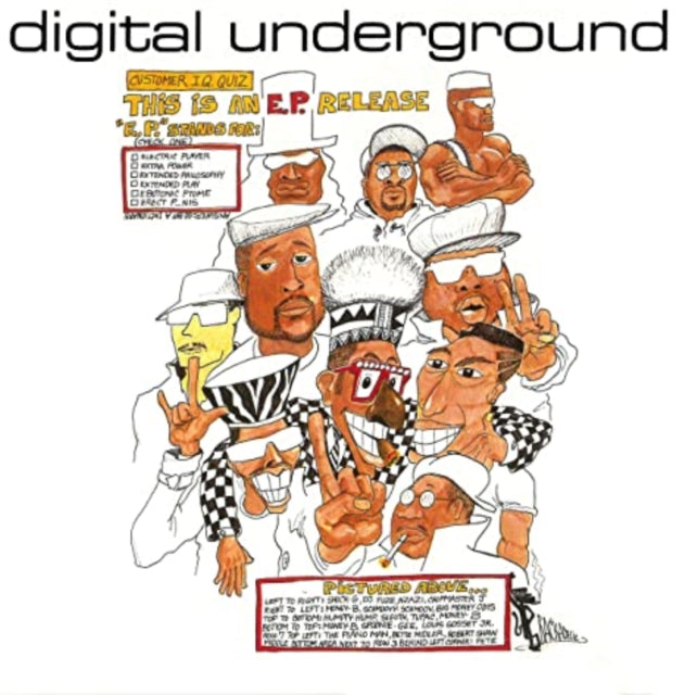 DIGITAL UNDERGROUND - THIS IS AN E.P. RELEASE - Vinyl Record