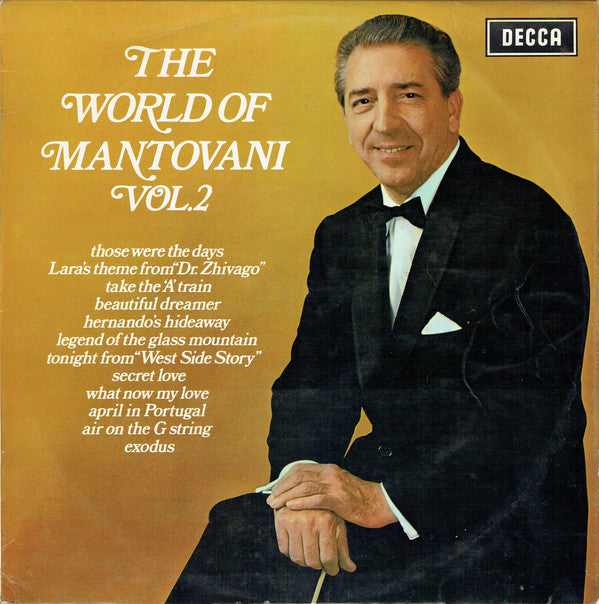Mantovani And His Or - World Of Mantovani Vol.2 - Used Vinyl Record