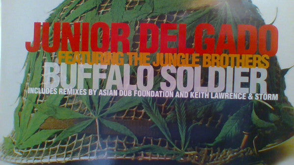 Junior Delgado - Buffalo Soldier - Used Vinyl Record 12"