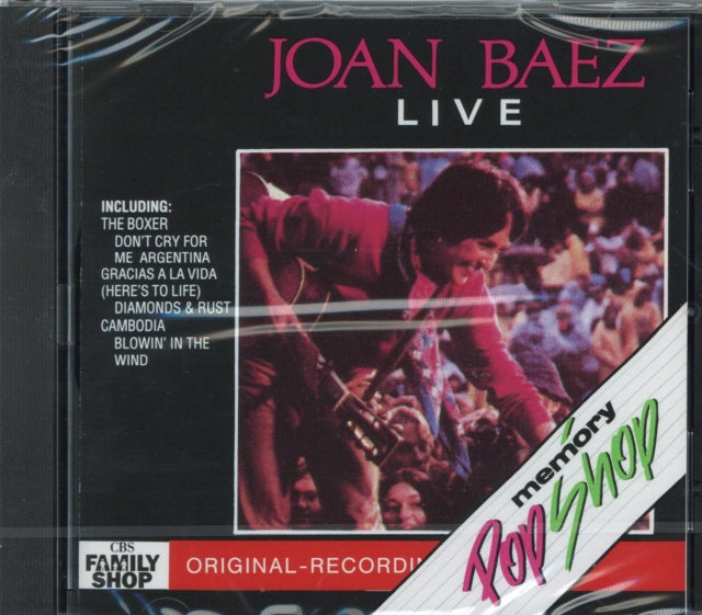 BAEZ JOAN - JOAN BAEZ LIVE - CD