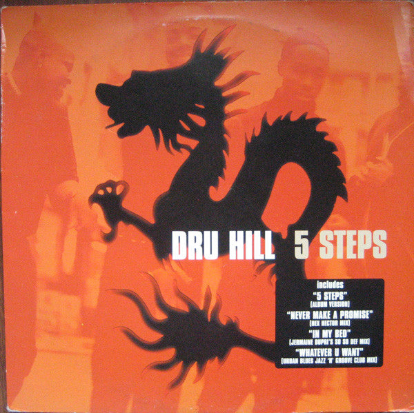 Dru Hill - 5 Steps - Used Vinyl Record 12"