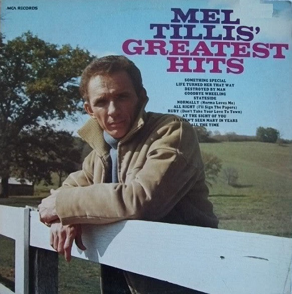 Mel Tillis - Greatest Hits - Used Vinyl Record
