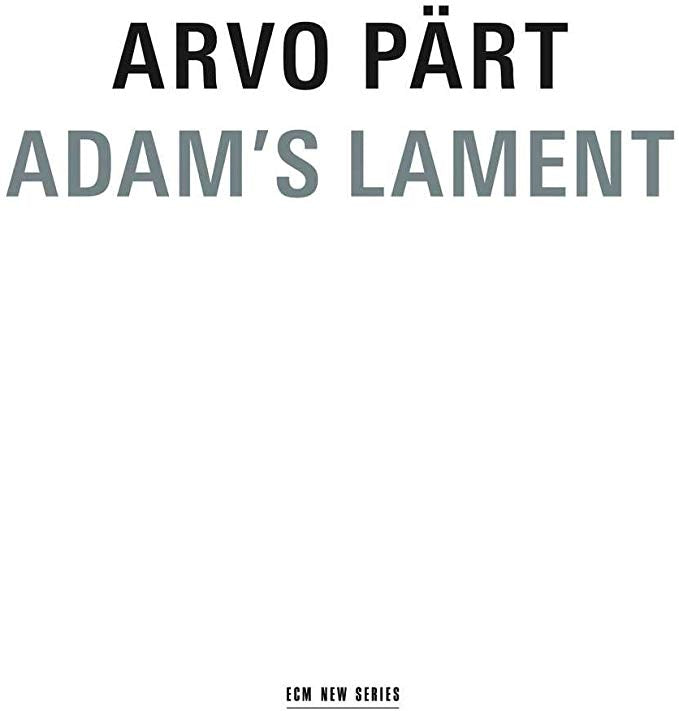 Arvo Part - Adam's Lament - CD