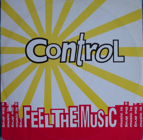 Control - Feel The Music - Used Vinyl Record 12"