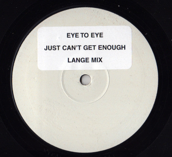Eye To Eye - Just Can't Get Enough (No No No No) - Used Vinyl