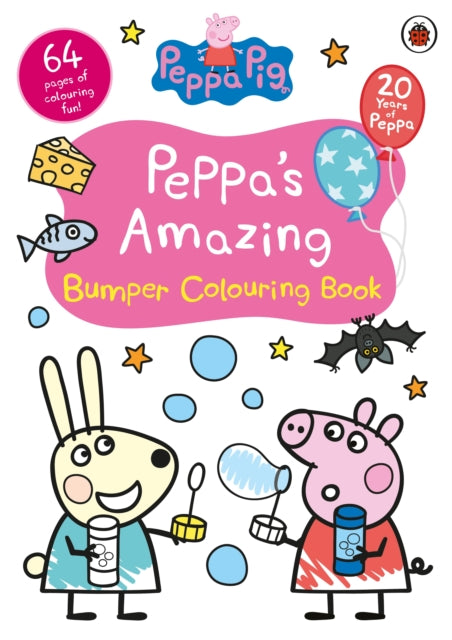 Peppa Pig - : Peppa’s Amazing Bumper Colouring Book - New Paperback