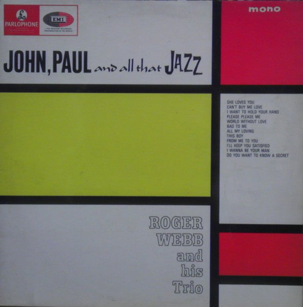 Roger Webb Trio - John, Paul And All That Jazz - Used Vinyl Record