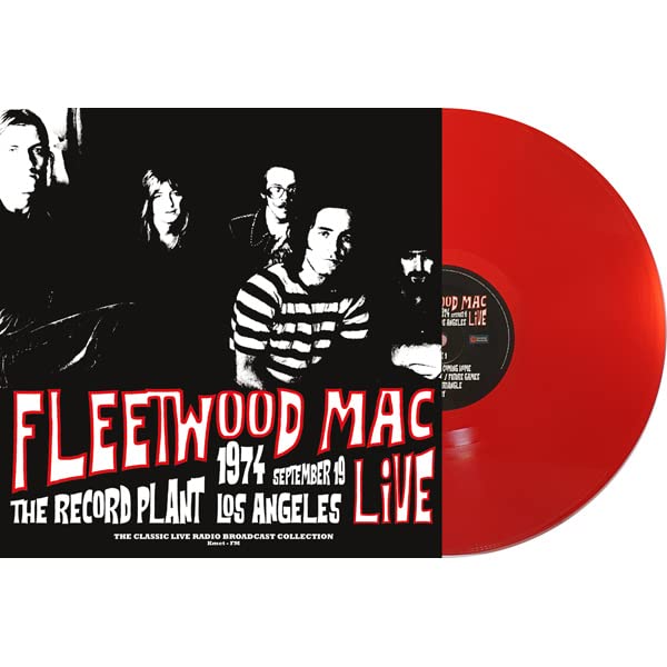FLEETWOOD MAC - Live At The Record Plant 1974 (Red Vinyl) - Vinyl Reco