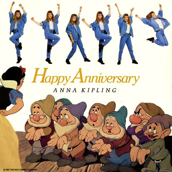 Anna Kipling - Happy Anniversary - Used Vinyl Record 7"