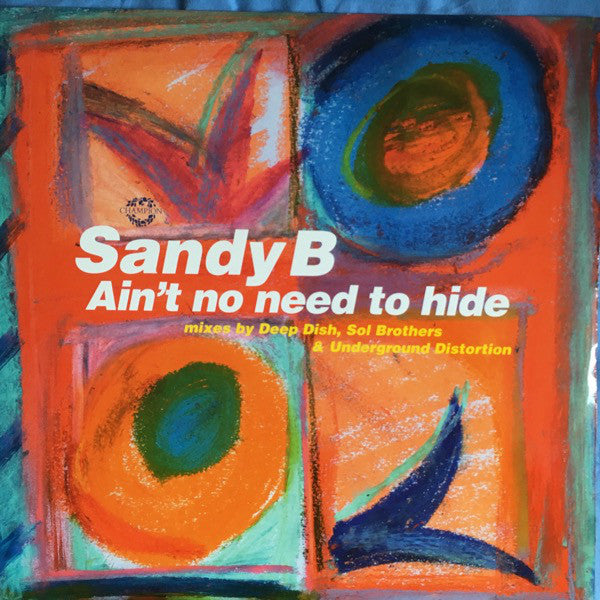 Sandy B - Ain't No Need To Hide - Used Vinyl Record 12"