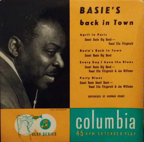 Count Basie - Basie's Back In Town - Used Vinyl Record 7"