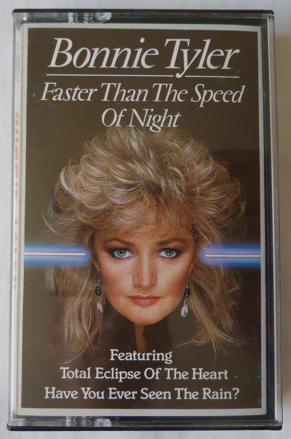 Bonnie Tyler - Faster Than The Speed Of Night - Used Cassette