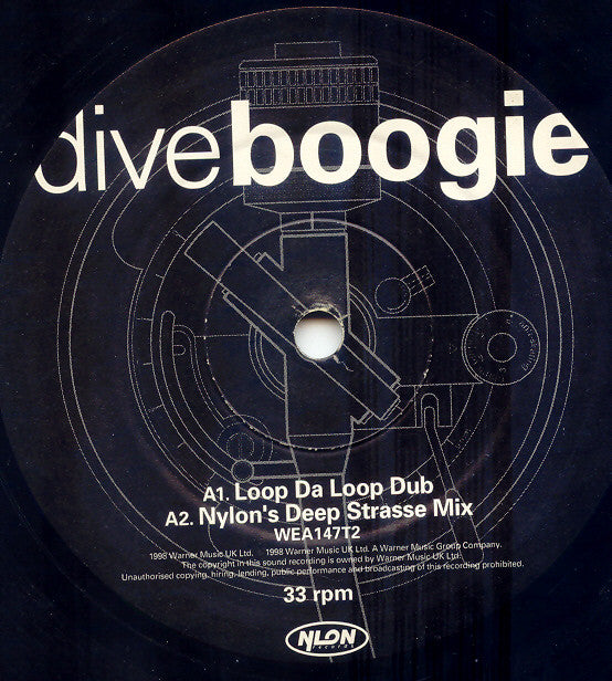 Dive - Boogie - Used Vinyl Record 12"