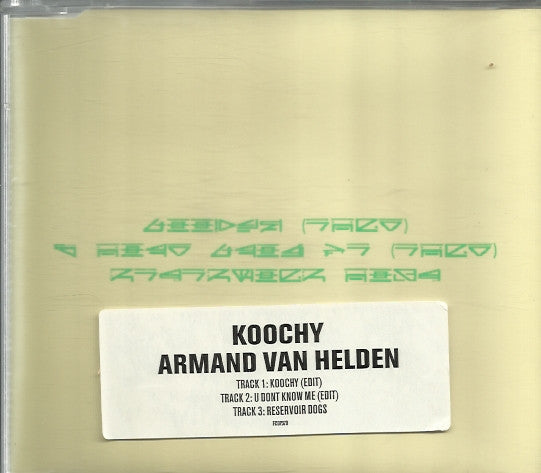 Armand Van Helden - Koochy - Used CD