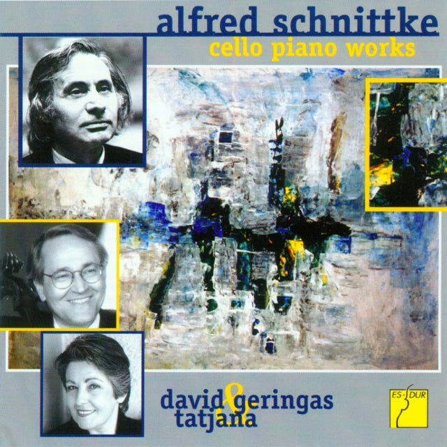 GERINGAS DAVID/TATJA - SCHNITTKE CELLO PIANO WORKS - CD