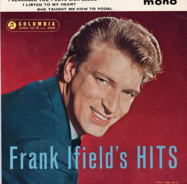 Frank Ifield - 's Hits - Used Vinyl Record 7"
