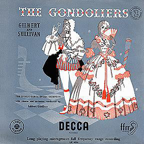 Gilbert & Sullivan - Gondoliers - Used Vinyl Record