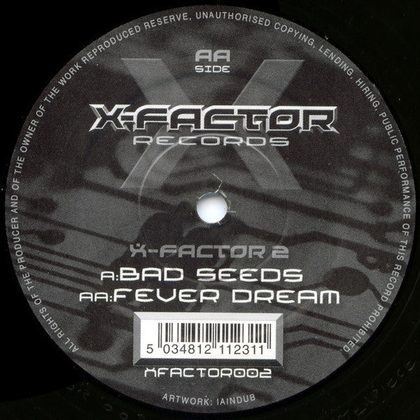 X-Factor - 2 - Used Vinyl Record 12"