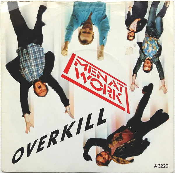Men At Work - Overkill - Used Vinyl Record 7"