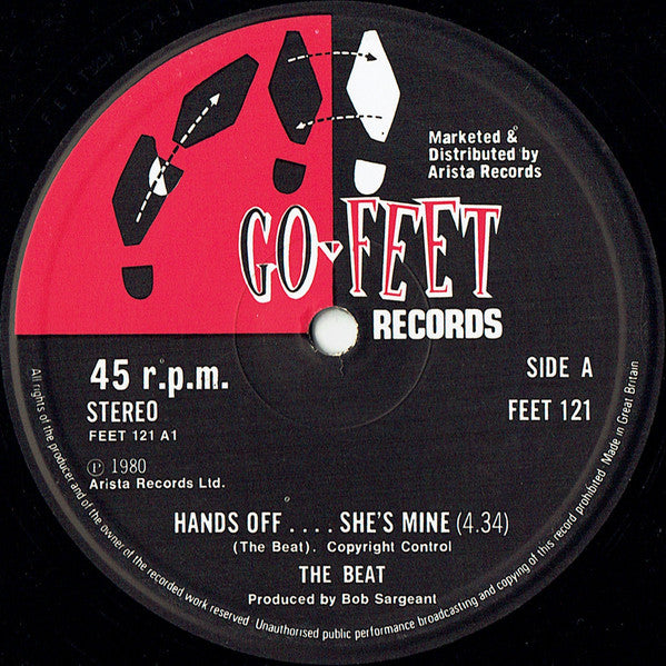 Beat - Hands Off... She's Mine / Twist And Crawl - Used Vinyl Record