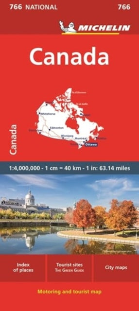 Michelin - Canada - National Map 766 - New Sheet map