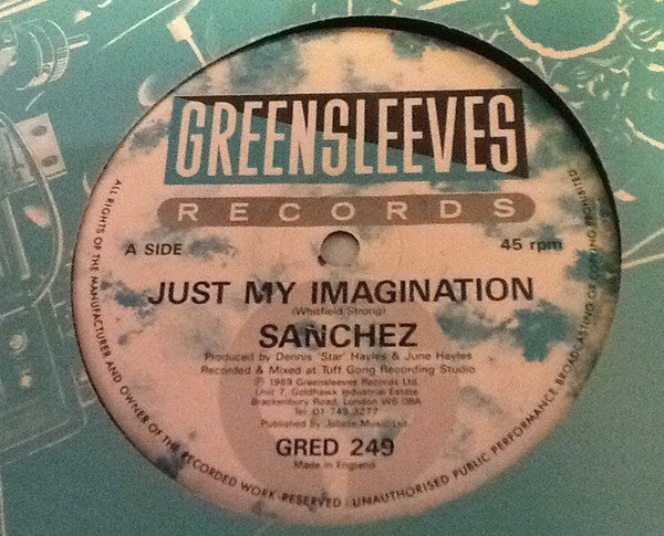 Sanchez - Just My Imagination / I Want To Be Your Man - Used Vinyl R