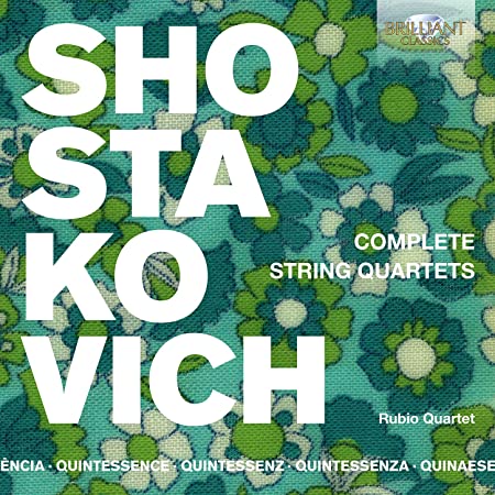 RUBIO QUARTET - QUINTESSENCE SHOSTAKOVICH COM - CD