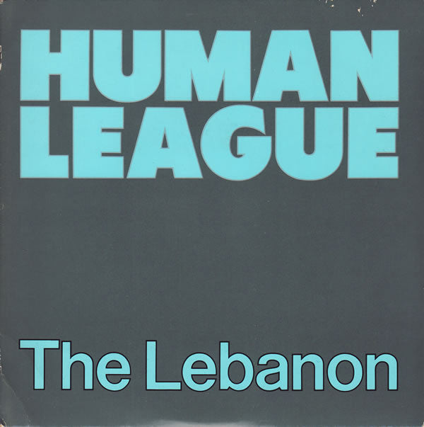 Human League - Lebanon - Used Vinyl Record 7"