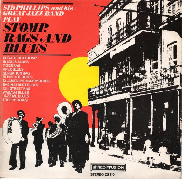 Sid Phillips Band - Stomp, Rags And Blues - Used Vinyl Record