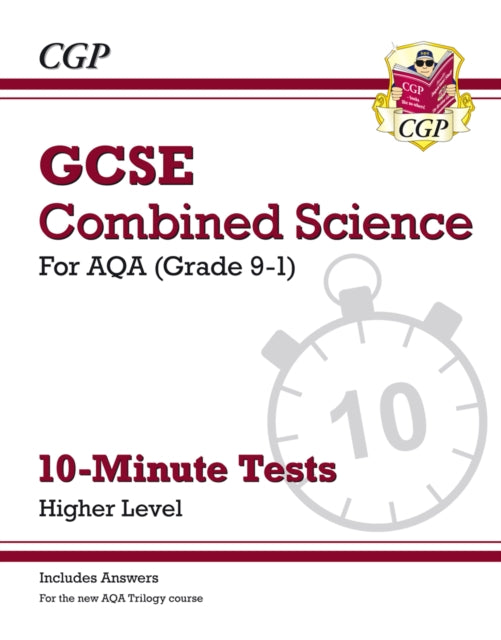 CGP Books - Grade 9-1 GCSE Combined Science: AQA 10-Minute Tests (with
