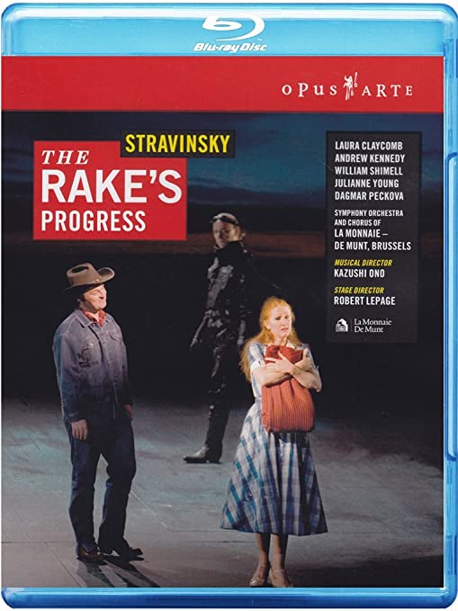 Rake's Progress: Theatre Royal De La Monnaie, Brussels (Ono) - Blu-ray