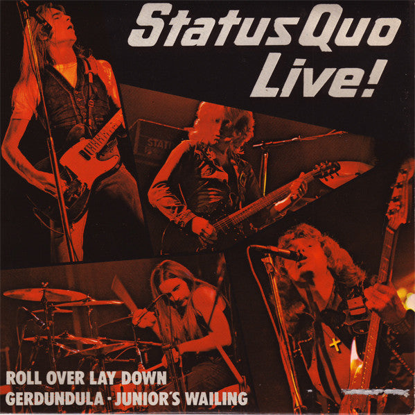 Status Quo - Live! - Used Vinyl Record 7"