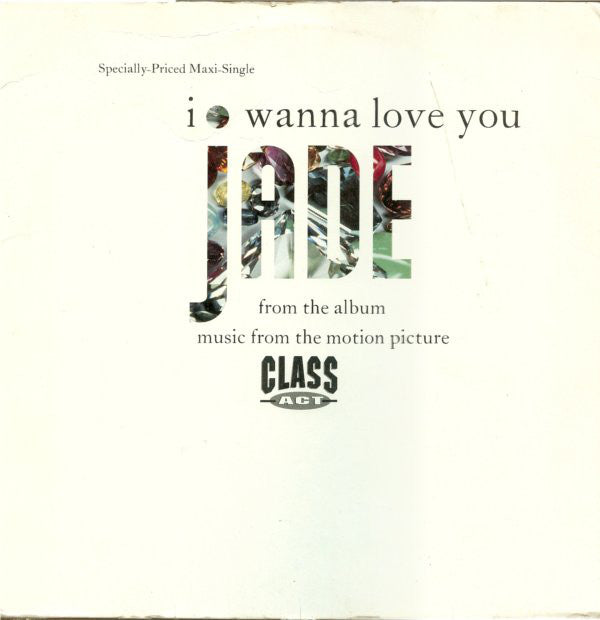 Jade - I Wanna Love You - Used Vinyl Record 12"
