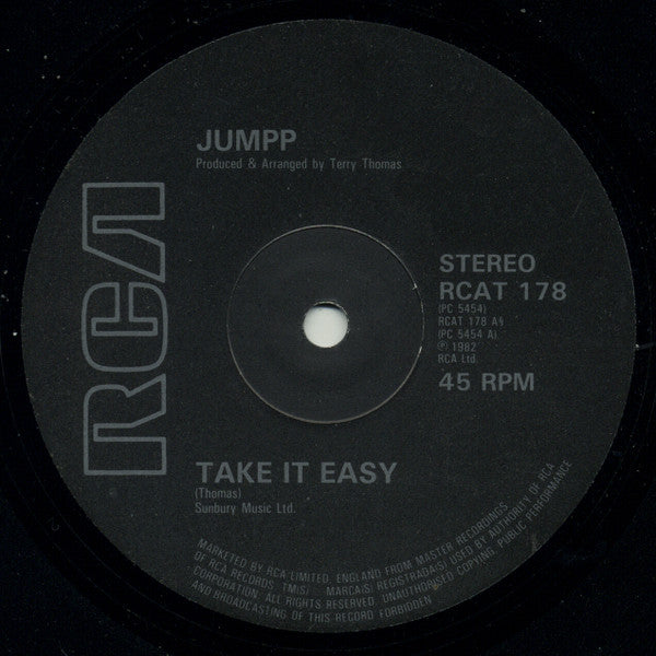Jumpp - Take It Easy - Used Vinyl Record 12"