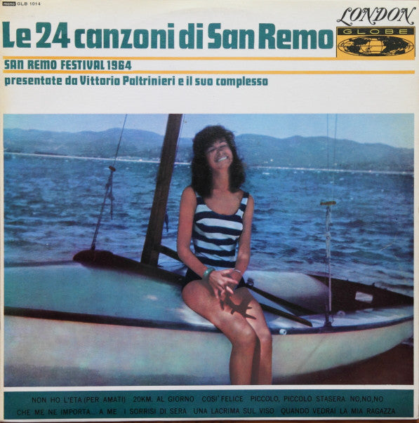 Vittorio Paltrinieri - Le 24 Canzoni Di San Remo - Used Vinyl Record