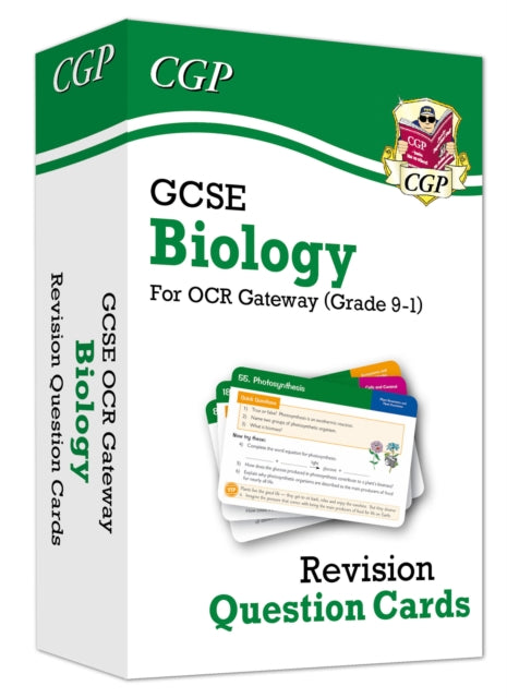 CGP Books - New 9-1 GCSE Biology OCR Gateway Revision Question Cards -