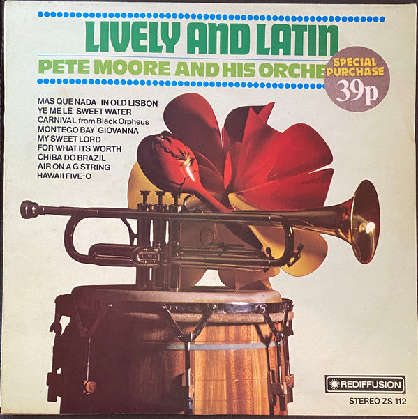 Pete Moore & His Orc - Lively And Latin - Used Vinyl Record