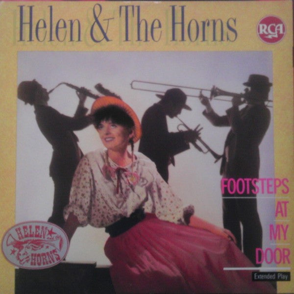 Helen And The Horns - Footsteps At My Door - Used Vinyl Record 12"