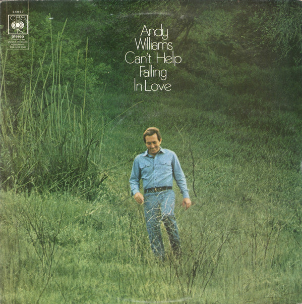 Andy Williams - Can't Help Falling In Love - Used Vinyl Record