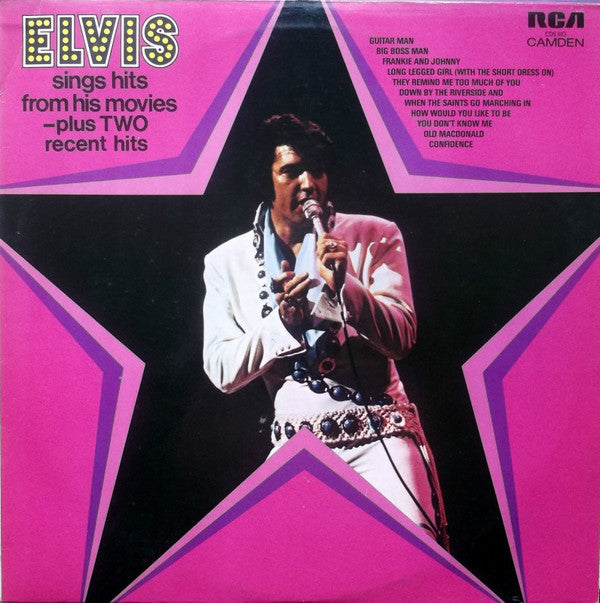 Elvis Presley - Elvis Sings Hits From His Movies - Used Vinyl Record