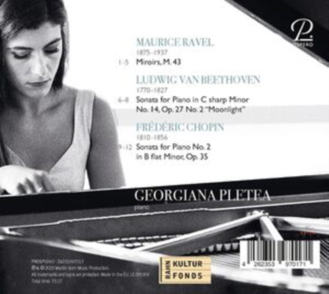Georgiana Pletea - Ravel: Miroirs, Chopin: Piano Sonata No, 2 in B-Flat
