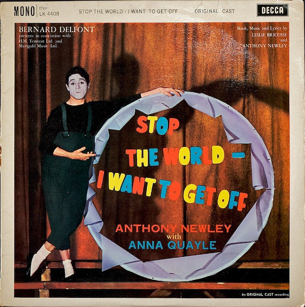 Anthony Newley - Stop The World - I Want To Get Off - Used Vinyl Reco