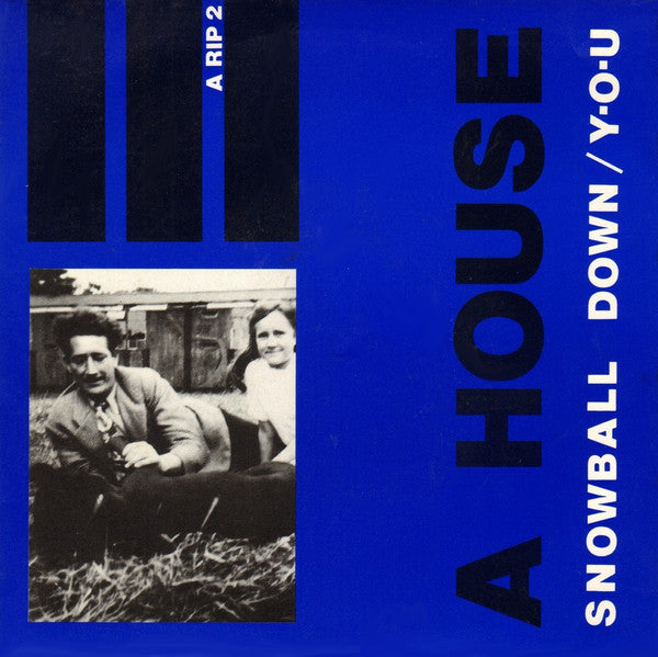A House - Snowball Down / Y-O-U - Used Vinyl Record 7"