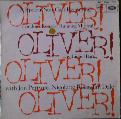 Lionel Bart - Oliver! - Used Vinyl Record