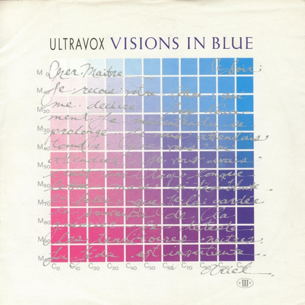Ultravox - Visions In Blue - Used Vinyl Record 7"