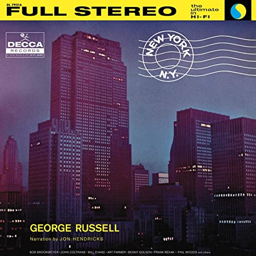 George Russell & His - New York, N.Y. - Vinyl Record 12 INCH RECORD